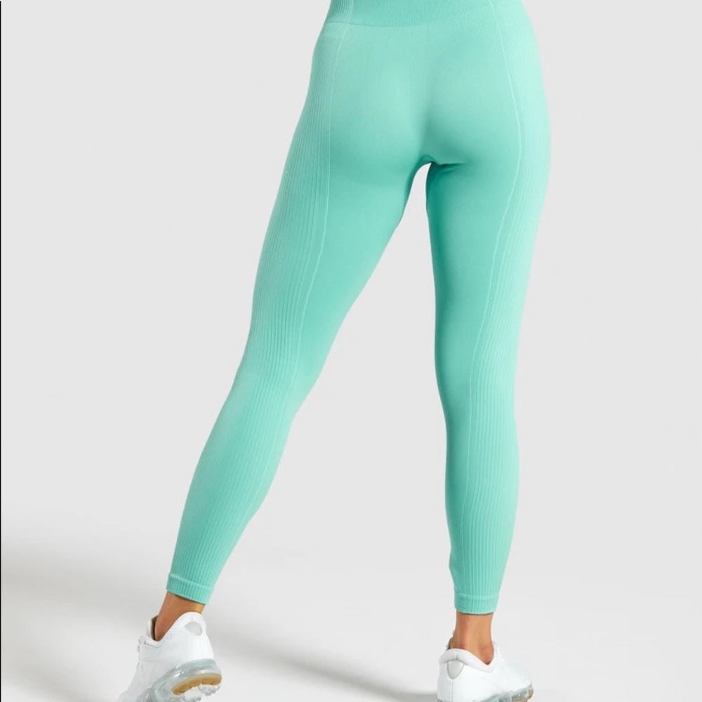 FULL SET Gymshark Ultra Seamless teal - Picture 4 of 9